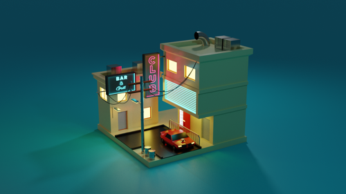 LOW POLY STREET preview image